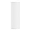 фото - Вертикальний радіатор Ellipse Double 600х1800-10 (50 мм), anticor, білий