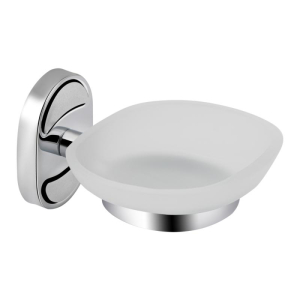 фото - Мильниця з тримачем Lidz Oreo 0201 настінна (матове скло) LDORE0201CRM22083 Chrome