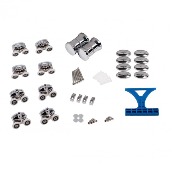 Душова кабіна Qtap Presto CRM1088AP5 80х80 см, скло Pear 5 мм без піддона фото №9