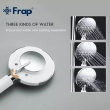 Душева система Frap F2449-20, перемикач на лійку, 3 режими, білий/хром - фото №6