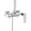 Душова система універсальна Qtap Crow на три споживача (з виливом)  QTCRO111CRM48648 Chrome - фото №4