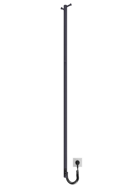 Електрична рушникосушарка Рей -I 1500x30/130 TR графіт графіт фото