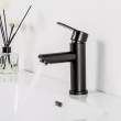 Змішувач для умивальника Frap F10801-6, чорний - фото №2