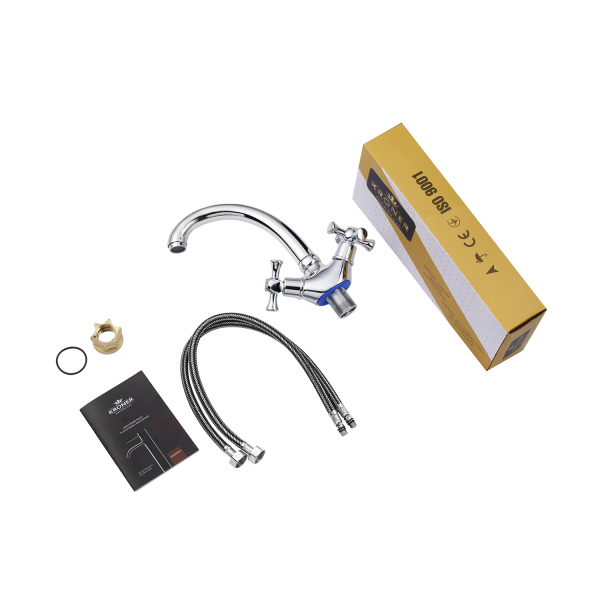 Смеситель для кухни Kroner KRM Rhein - C031 фото №7