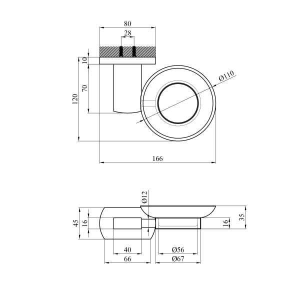 Мыльница Kroner KRP Graz - GRP95604 фото №2