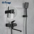 Змішувач для ванни Frap F2262, чорний - фото №4