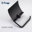 Папіротримач Frap F30203, нержавіюча сталь, чорний - фото №2