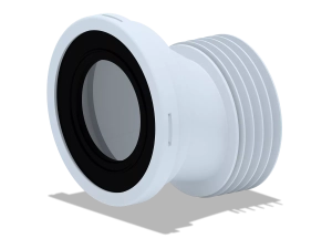 фото - Ексцентрик жорсткий ANI-plast W0220 з випуском Ø110 мм, усунення 20 мм