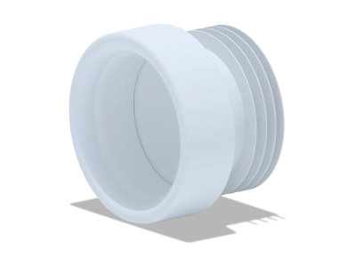 Манжета пряма для унітазу ANI-plast W0210 Ø110 фото