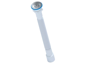 фото - Сифон гофрований подовжений ANI-plast G116, 1 1/2" x 40/50 (571-1401 мм)