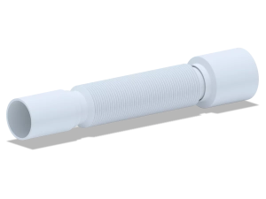 фото - Гнучка труба ANI-plast K435, 40 x 50 - 375 (225-415 мм)