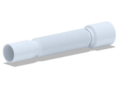 Гнучка труба ANI-plast K435, 40 x 50 - 375 (225-415 мм) фото