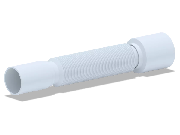 Гнучка труба ANI-plast K435, 40 x 50 - 375 (225-415 мм) фото