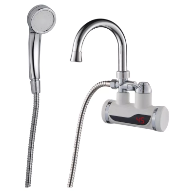 Проточний водонагрівач WEZER SDR-B07WSTP ванна з датчиком темп. фото