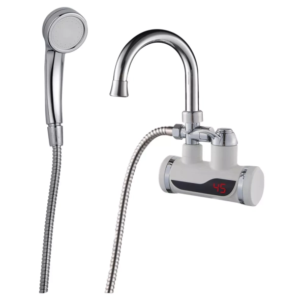 Проточний водонагрівач WEZER SDR-B07WSTP ванна з датчиком темп. фото