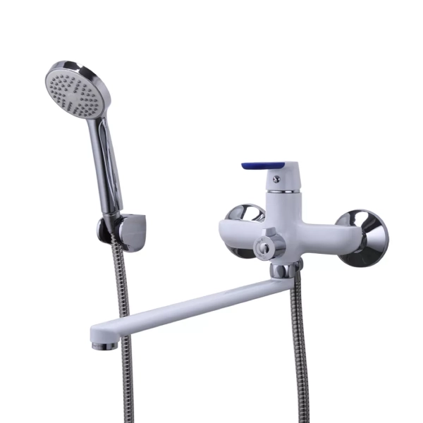 Змішувач для ванни Frap F2234, білий/хром фото