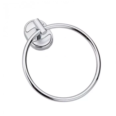 Кільце для рушників Frap F1904, хром фото