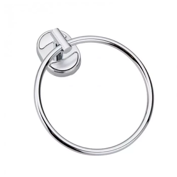 Кільце для рушників Frap F1904, хром фото