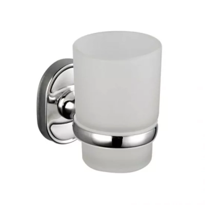 Склянка для зубних щіток Frap F1906, хром фото