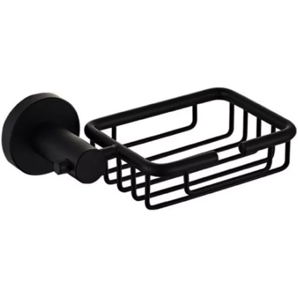 Мильниця Frap F30202-1, нержавіюча сталь, чорний фото