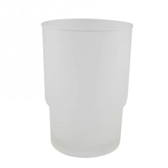 Склянка для зубних щіток Frap F752, скло, матовий фото