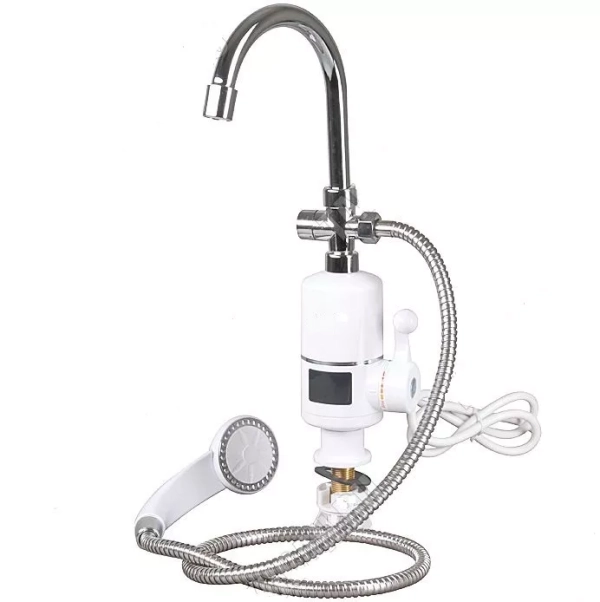 Проточний водонагрівач WEZER SDR-B05ST ванна з датчиком темп. фото