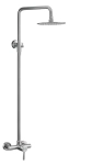 Душева система WEZER EKO16C-01, нержавіюча сталь - фото №1