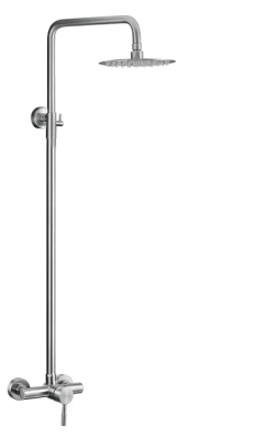 Душева система WEZER EKO16C-01, нержавіюча сталь фото