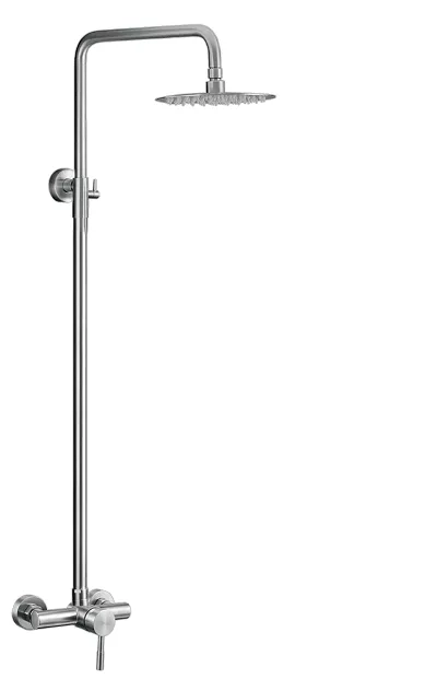 Душева система WEZER EKO16C-01, нержавіюча сталь фото