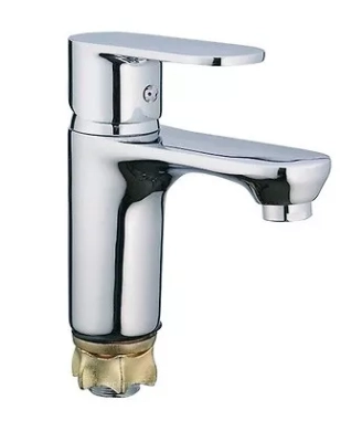 Змішувач для умивальника WEZER JEX1-450, хром фото