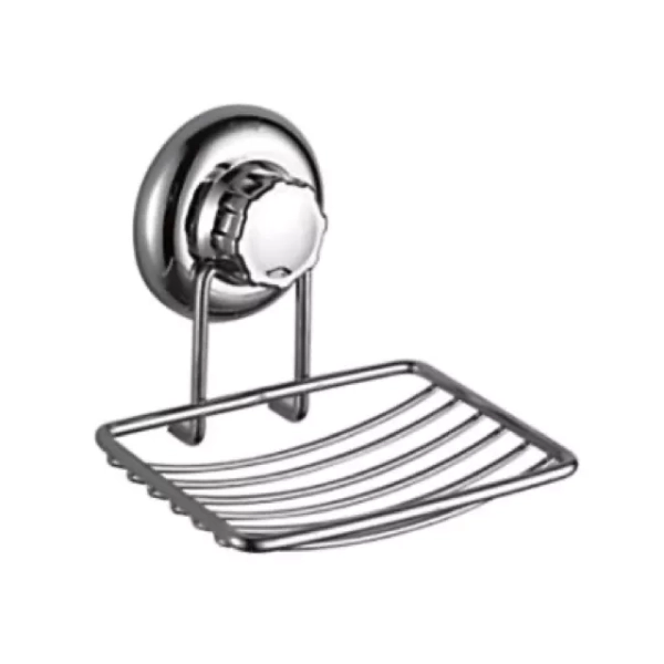 Мильниця на присосці Frap F3902-1, хром фото