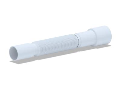 Гнучка труба ANI-plast K406, 40 x 40/50 (351-761 мм) фото