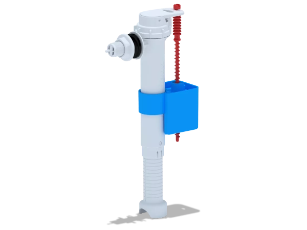 Наливний механізм бачка унітазу ANI-plast WC5010 збоку G1/2" з пластиковим штуцером. фото