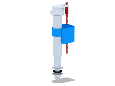 Наливний механізм бачка унітазу ANI-plast WC5510 нижня G1/2" із пластиковим штуцером фото