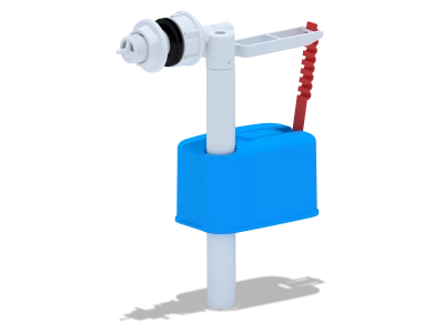 Арматура наповнення ANI-plast WC5050 бокова G1/2" з пластиковим штуцером економ фото