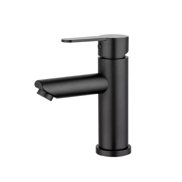 Змішувач для умивальника Frap F10801-6, чорний фото