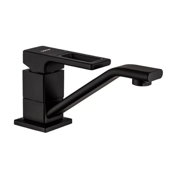 Змішувач для кухні GAPPO G4517-6, чорний фото