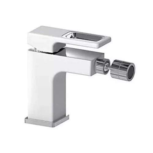 Змішувач для біде GAPPO G5017-8, білий/хром фото