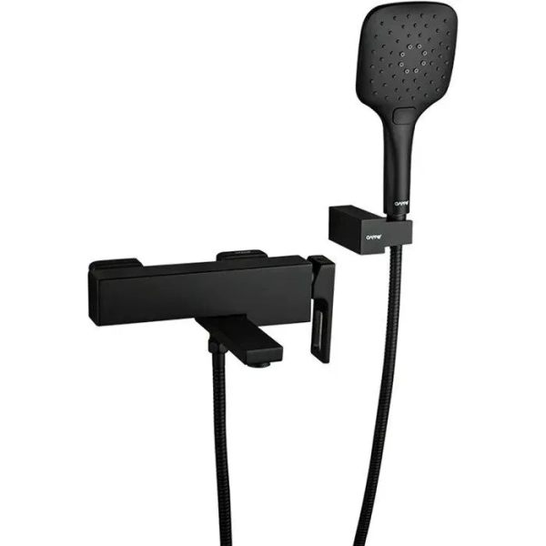 Змішувач для ванни GAPPO G3217-6, чорний фото
