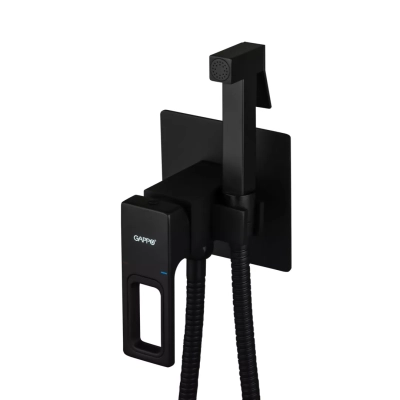 Гігієнічний душ GAPPO G7217-6, чорний фото