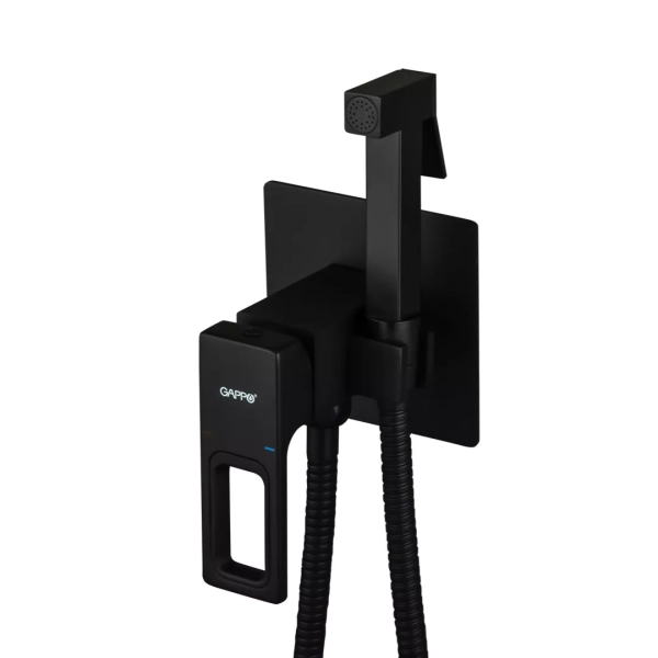 Гігієнічний душ GAPPO G7217-6, чорний фото