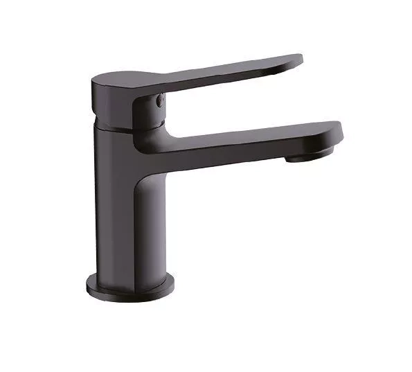 Змішувач для умивальника Frap F1062, чорний фото