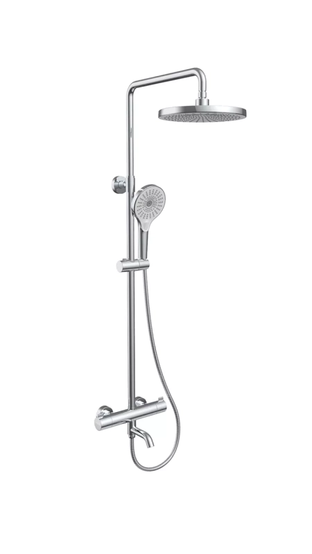 Душова система з термостатом GAPPO G24790, хром фото