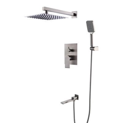 Вбудована система для душу GAPPO G7199-20 з 3-функціями, вилив - перемикач на лійку фото