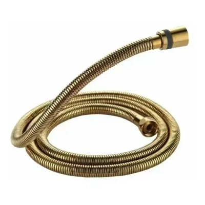 Душовий шланг GAPPO G45-6, латунь, 1500 мм, золото фото
