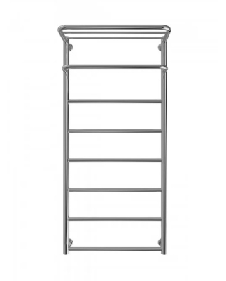 Водяна рушникосушка INOX Готель 1170х530/500 з полицею полірована 