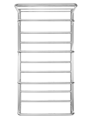 Водяна рушникосушка INOX Люксор 1170х630/600 з полицею полірована 
