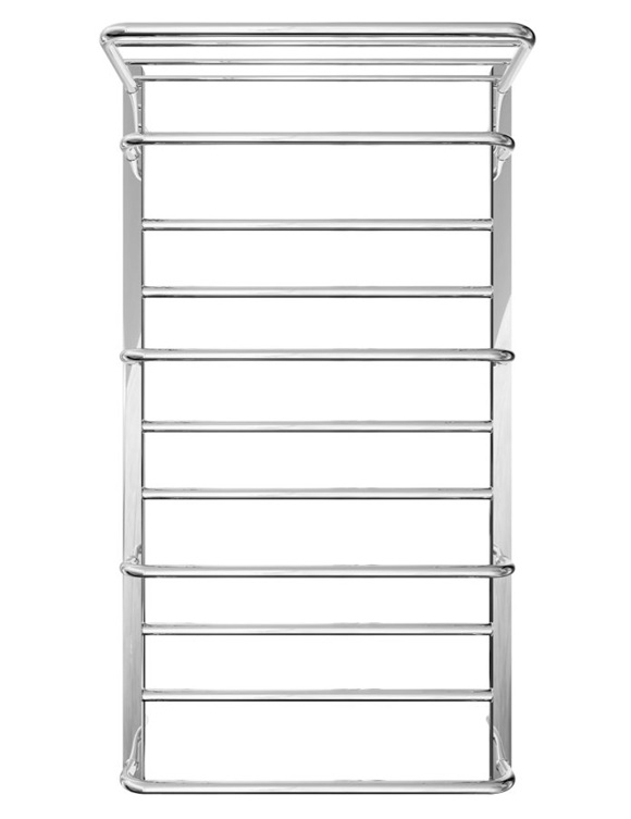 Водяна рушникосушка INOX Люксор 1170х630/600 з полицею полірована 