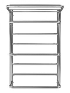  - Водяна рушникосушарка INOX Люксор  770х530/500 з полицею полірована