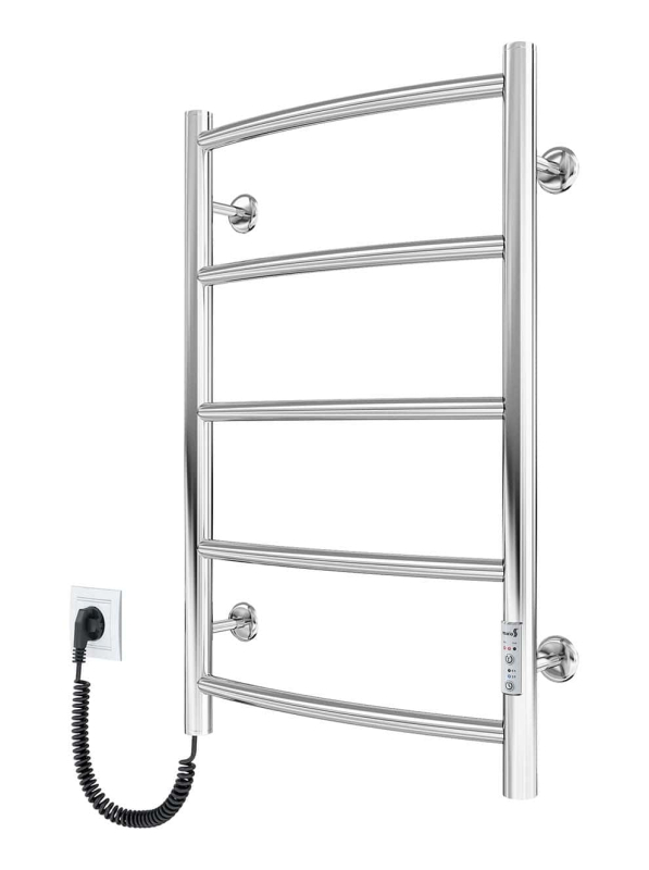 Електрична рушникосушка Класік HP -I 650x430 TR K таймер-регулятор полірована фото №2